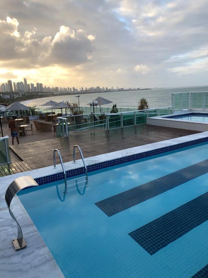 Апартаменты Flat Beira-Mar Blue Sunset Жуан-Песоа Экстерьер фото